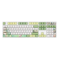 G-MKY Genshin Nahida Color Keycaps PBT Dye-Sublimated CHERRY Profile For Filco/DUCK/Ikbc MX Switch Mechanical Keyboard