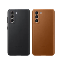 【Samsung 三星】原廠Galaxy S21 G991專用 皮革背蓋(公司貨)