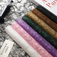 Shangjin imported Lafite paper, high-end hollow grid fiber paper, flower bouquet wrapping paper, art