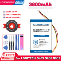 3800mAh Battery For LOGITECH G403 G900 G903 G703 x100 Wireless Mouse Battery For Logitech G Pro ,Pro Wireless, PRO X Superlight