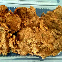 Vegetarian jamur stik daging stik daging rendang vegetarian