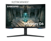 【最高現折268】三星 27型 Odyssey G6 2K 240Hz曲面智慧聯網電競螢幕/S27BG650EC