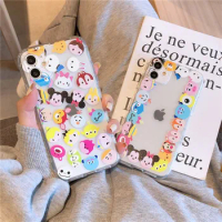 Funny Disney Phone Case for Apple IPhone 7 8 SE2 7Plus 8Plus XS Max 11 Pro 12 Pro TPU Phone Back Cover Cute Cartoon Shell Gifts