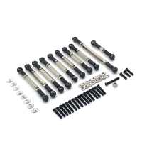แท่งต่อโลหะปรับได้สำหรับรุ่น mana D90, D91, D96, MN98, 99S ชิ้นส่วนอัพเกรดรถ RC