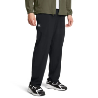 【UNDER ARMOUR】UA官方直營 男 Vibe Woven Jogger 運動長褲_1386556-001(黑色)