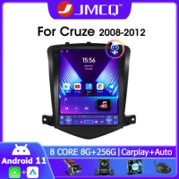 JMCQ 9.7" Car Radio Android 11 For Chevrolet Cruze J300 2008-2012 2Din Multimedia Player Video Navigation 4G Carplay Head Unit