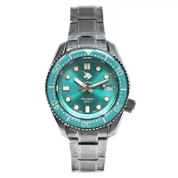 PROXIMA mens diving watches,men titanium wrist watch sport 300m waterproof automatic mechanical wristwatches C3 luminous clock