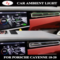For Porsche Cayenne 2018 2019 2020 Ambient Light Car LCD instrument panel screen control Inter door Ambient light
