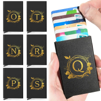 Anti-theft ID Credit Holder Minimalist Porte Carte Thin Aluminium Metal Wallet Bank Men Credit Card 