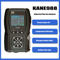 KANE 988 Combustion analyser Industrial Flue Gas Analyser Colour Graphical Display uses up to 6 Electrochemical,KANE988 New.