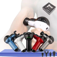 dropshipping body sports soft relax portable oem deep tissue massage gun 2021 muscle mini massage gun manufacture