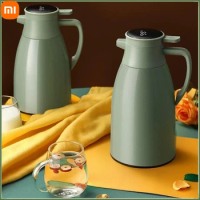 Xiaomi 2L Thermal Coffee Bottle Smart Led Display Thermos Kettle Large Capacity Glass Liner Insulation Water Bottle Vacuum Flask