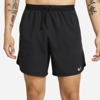 【NIKE 耐吉】短褲 男款 運動短褲 慢跑 AS M NK DF STRIDE SHRT 7IN UL 黑 DM4742-010