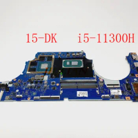 Placa HPT52 LA-L001P For HP Pavilion 15-DK Motherboard Main Board W/ i5-11300H GTX 1650 4GB M53285-601 Working And Fully Tested