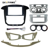 SKYFAME Car Frame Fascia Adapter For Toyota Innova Avanza Crysta 07-11 Android Radio Dash Fitting Panel Kit