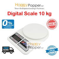 HAPPYPOPPER Penimbang Dapur makanan Electronic Digital Kitchen Food Bakery Scale 10kg Electric 10 kg