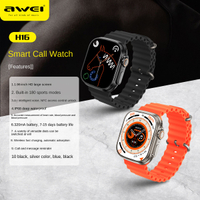 AWEI Fashion Bluetooth smartwatch New Smart Watch H16 Multiple Motion Detection Can Be Deeply Waterproof 1.69 Inch HD Large Screen