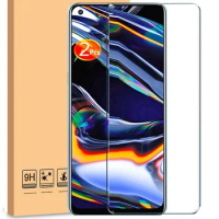 For Oppo Realme 7 / 7 Pro Tempered Glass Screen Protector Ultra Thin Explosion-proof Protective Film For Realme 7i Case