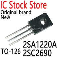 10PCS/LOT New and Original Triode C2690 Audio Amplifier Transistor TO-126 2SA1220A 2SC2690