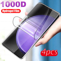 4Pcs Hydrogel Film For Samsung Galaxy S23 FE Screen Film Samung S23 FE 20FE S23FE Smartphone Protective Film Not Tempered glass