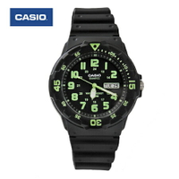 CASIO卡西歐 獨特環保綠色刻度軍裝手錶 休閒運動腕錶 防水100米 柒彩年代【NE1424】原廠公司貨