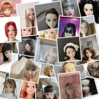 30cm Original momoko head momoko doll heads Fashion license head quality doll heads girls Dressing DIY toy part