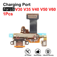 USB Charging Dock Charger Port With Microphone Replacement Parts For LG V30 Plus V35 V40 V50 V60