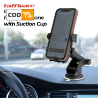 Holder HP Dudukan Dashbor Mobil 360 Derajat dengan Suction Cup Kuat Panjang Bisa Diatur Tempat Taruh