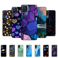 For TCL 40 SE Case Soft Silicon Painted Cute TPU Back Cover for TCL 40 SE 6156A1 Phone Case TCL40 SE 40SE 40 SE etui
