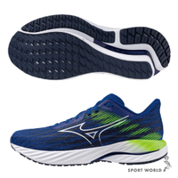 Mizuno 美津濃 慢跑鞋 男鞋 WAVE INSPIRE 21 藍【運動世界】J1GC254406