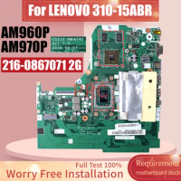For LENOVO 310-15ABR Laptop Motherboard NM-A741 AM960P AM970P 216-0867071 2G With RAM Notebook Mainboard