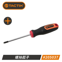 【TACTIX】＃205037 十字螺絲起子(維修、裝修必備工具)