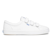 รองเท้าผ้าใบ แบรนด์ Keds รุ่น Tiebreak Leather สีขาว