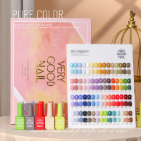Certified ProductsGel colors VERY GOOD NAIL 60 colors, various tones, complete with color charger, t