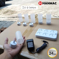 Lampu Lilin Led Elektrik Charger Lampu Tidur Lampu Bar Hias Pesta Original Terpercaya