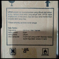New Danapaint Upox Warna, Cat Epoxy Serbaguna Untuk Lantai, Kolam, Dinding Original