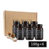 【KIKI-Health 奇奇保健】即期品-MSM有機硫粉100g×6(效期至2024/10/31)