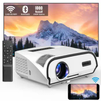 caiwei14300Lumens Projectors hd 4k 1080p Mini Pico led Pocket Portable LED Smart 3D 4K Wifi Home Theater
