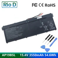 AP19B5L 15.4V 3550mAh 54.6Wh Laptop Battery For Acer Aspire 5 A515-43 Aspire Sf314-42 SP314-21N-R5FR