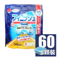 FINISH alles in 1 洗碗機 洗碗錠 60顆 袋裝 洗碗機 清潔 日本