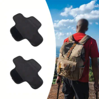 2pcs Backpack Shoulder Strap Pads Anti-slip Cushion Pad Protector Practical Nature Hike Camping Hiking Tool Parts Supplies