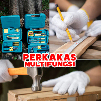 Kotak Alat Perkakas Rumah Toolbox Kombinasi isi 8pcs dan isi 7 Pcs (MINI) Kotak Peralatan Obeng Palu