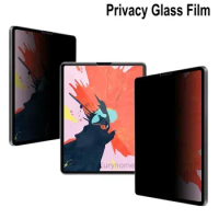 Privacy Tempered Glass Film For iPad Pro 12.9 11 2020 Air 2 Screen Protector Film Anti-Peep For Apple IPAD 10.2 Pro 10.5