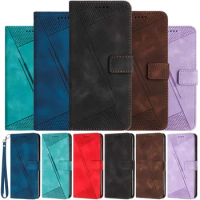 Flip Wallet Case For Samsung Galaxy S24 Ultra S23 FE S22 Plus S21 S20 FE S10 S10E S9 Note 10 Plus Magnetic Lanyard Phone Cover