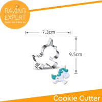 Cookie Cutter karakter unicorn little pony cetakan kue kering nastar bento fondant kartun kuda poni