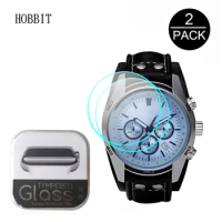 2pcs 2.5D Clear Tempered Glass For Fossil Men's Coachman CH2565 CH2564 CH2891 Smartwatch Screen Protective Anti-Scratch Film