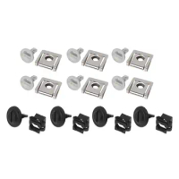 20PCS Undertray Guard Engine Under Cover Fixing Clips Screw KIT for audi A4 A6
