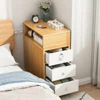 床頭櫃 超窄床頭帶鎖小型床邊臥室夾縫收納25cm小尺寸子