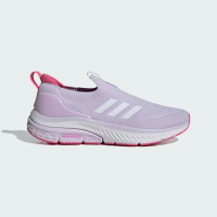 adidas 健走鞋 Cloudfoam Walk Lounger 女鞋 紫 粉 針織 套入式 緩衝 休閒 愛迪達 ID4060