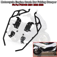 2023 PCX 160 Motorcycle Highway Engine Guard Bumper Stunt Cage Fit For HONDA PCX160 2021 2022 Fairing Frame Crash Bar Protector